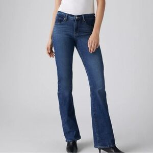 Levi’s 515 Bootcut jeans Women’s 4 S Flap pockets Medium wash Stretch Zip fly